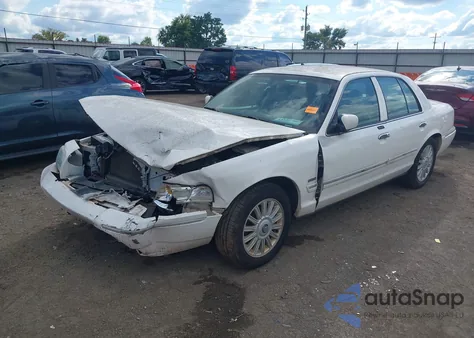 2010 Mercury Grand Marquis Ls (Fleet Only) from USA, damaged, VIN 2MEBM7FV9AX613437